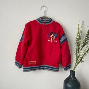 Disney Mickey Mouse Varsity Bomber Jacket